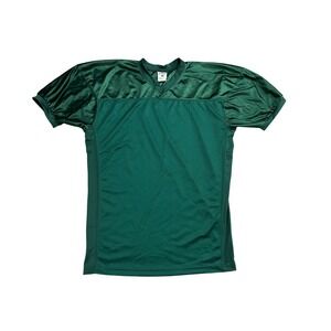 Champro Football Jersey‎ Mens Medium Green Excellent Mesh V-Neck Practice Shirt